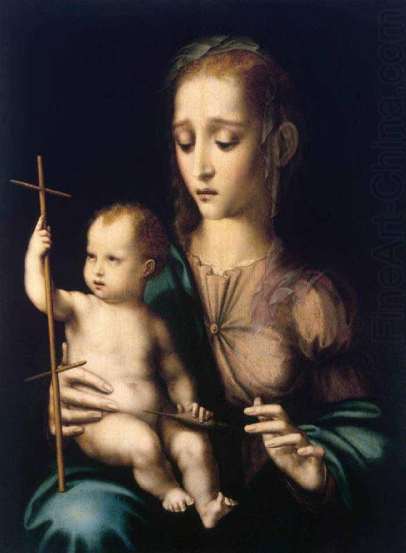 Madonna with the Child, Luis de Morales